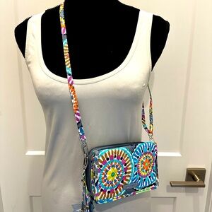Vera Bradley RFID 3 in 1 Crossbody Bag NWT